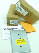 (2) TWO BRAND NEW! Simplex 4090-9807 Semi Flush Trim Plate CT FREE SHIPPING!