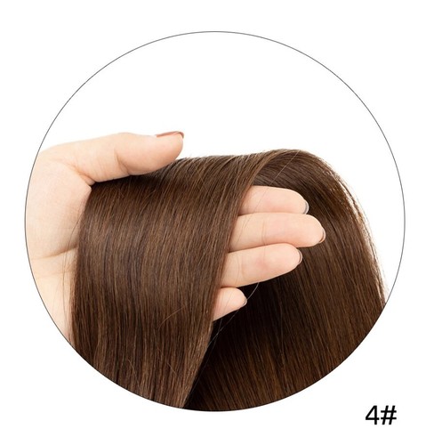 Extensiones de cabello cola de caballo para cabello humano real Body Wave - Imagen 18 de 38