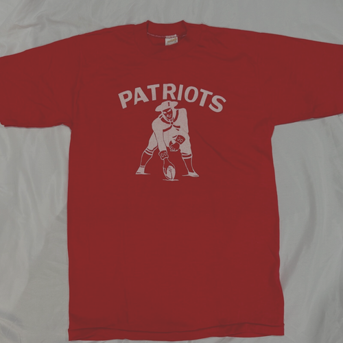 Vintage 1982 Sportswear New England Patriots NFL Single Stitch T-Shirt Small USA - Bild 1 von 6