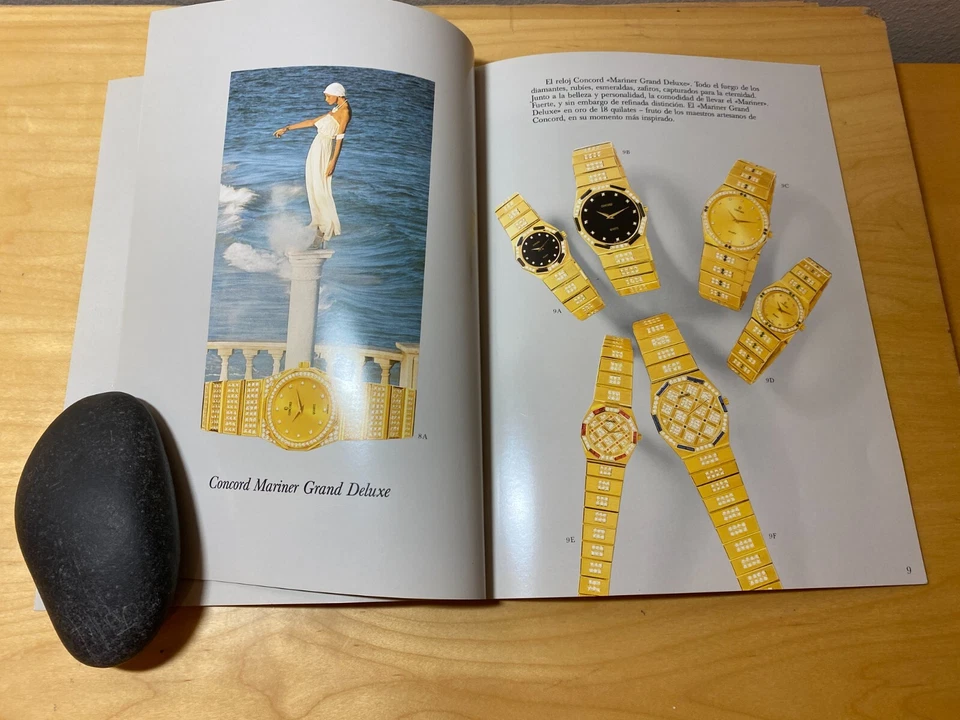 Vintage - Catalogue De Montres Concord - 24,5 X 18 Cm - Espagnol - Image 4 of 4
