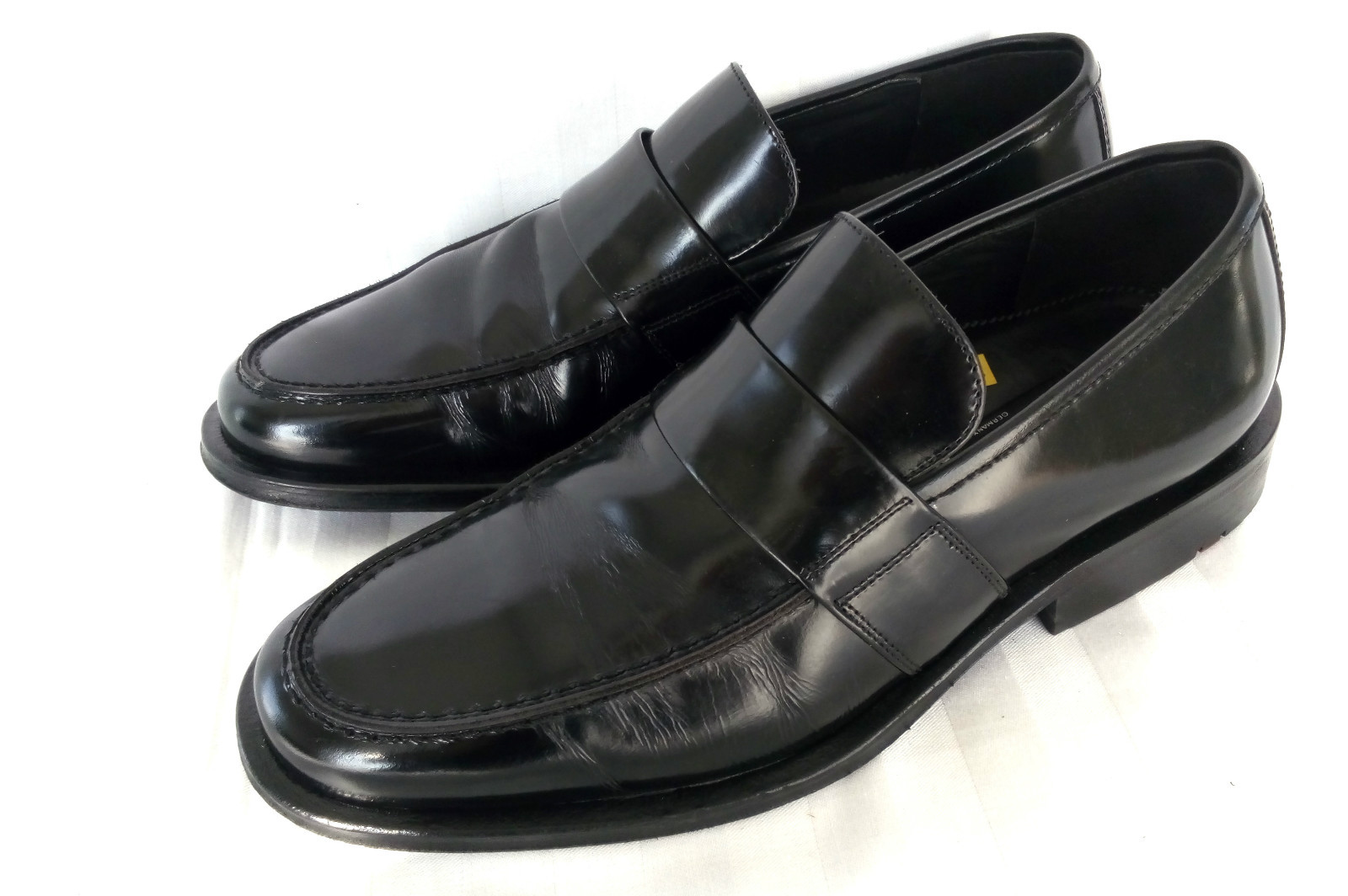 Lloyd Serge loafer Mocassino Slipper Pelle nera suola cucita 6 39-39,5 Top Sautope classeiche da uomo Lloyd Serge loafer Mocassino Slipper Pelle nera suola cucita 6 39-39,5 Top Sautope classeiche da uomo