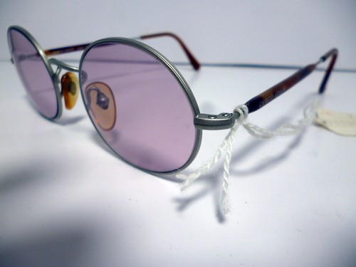 Giorgio Armani 100% Authentic 172 707 Silver Metal Tortoise round Sunglasses3218 - Picture 10 of 11