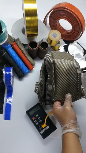 XL Large Frame T6 TURBO BLANKET Detroit Diesel Turbocharger Titanium Heat Shield - Video 1 of 1