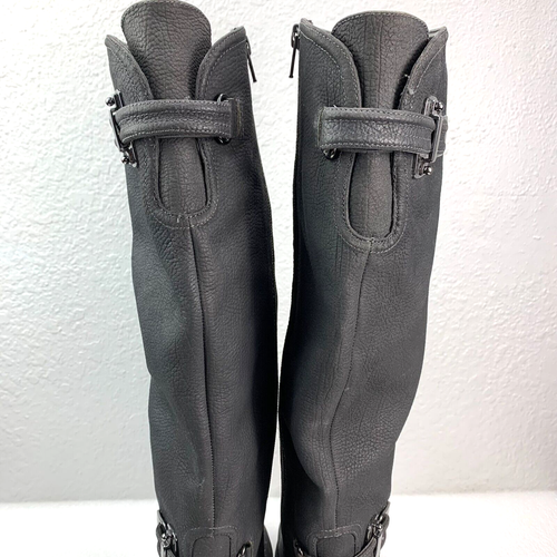 Antonio Melani Leather Knee High Boots - Women's 8.5 - Picture 8 of 13