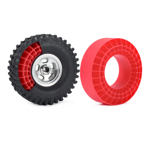 4pcs Silica Gel Insert Foam Fit 1.9" Tires for 1/10 RC Crawler SCX10 Capra TRX4 - Picture 14 of 24