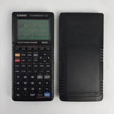 Casio CFX-9850G 32KB Color Power Graphic Calculator Hard Slide Cover