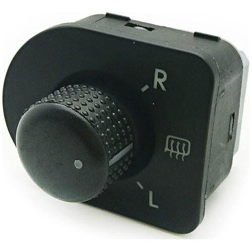 FITS VW ELECTRIC DOOR MIRROR KNOB SWITCH CONTROL UNIT FRONT RIGHT - Picture 1 of 3