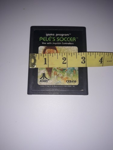 Pele's Soccer Atari 2600 Game Program 1980 Cartridge Only Vintage - Picture 6 of 7
