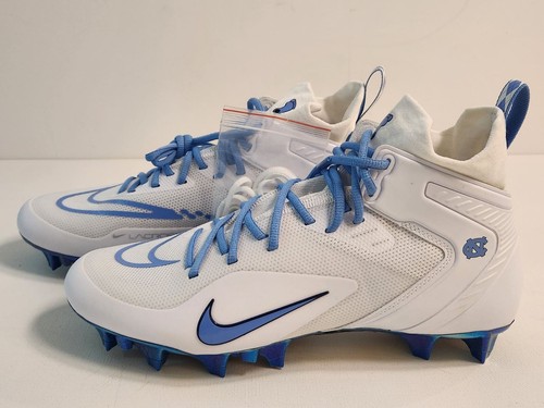 NIKE ALPHA HUARACHE 8 ELITE TAR HEELS LACROSSE CLEATS MEN'S SIZE 11 CW4830-103 - Picture 3 of 11