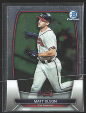 2023 Topps MLB Baseball Bowman Chrome No. 84 Matt Olson