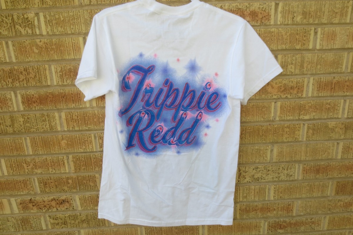 Tシャツ・カットソー Trippie Redd Official 1400 Club Neon Shark Airbrush T-Shirt Trippie Redd Airbrush Tee, Black, Small | Amazon.com