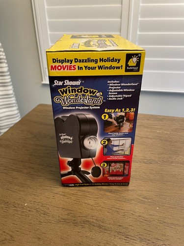 Star Shower Window Wonderland Projector New in Box Sealed - Picture 2 of 5