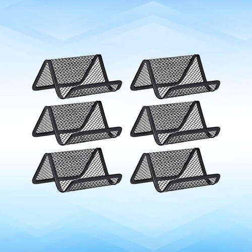 6 Pcs Geschäftskartenhalter Inhaber Für Unternehmen Eisengehäuse - Afbeelding 3 van 11