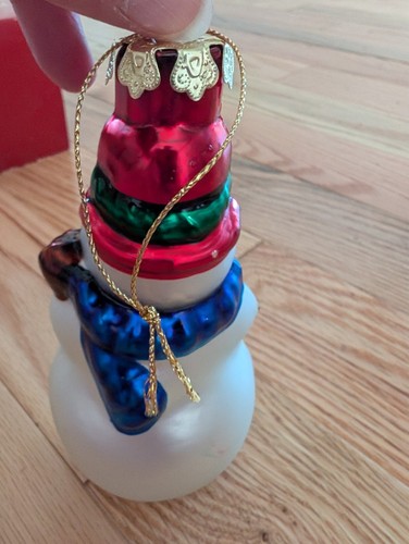 Vintage Weihnachtsschmuck Holz Metall Keramik weicher Plüsch - SIE WÄHLEN CI - Bild 421 von 474