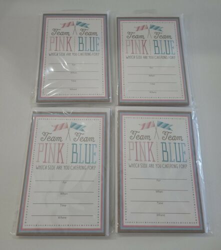 Hallmark Baby Gender Reveal Invitations 40 Cards & Envelopes 4 Packages ⬇(A2) - Picture 11 of 12