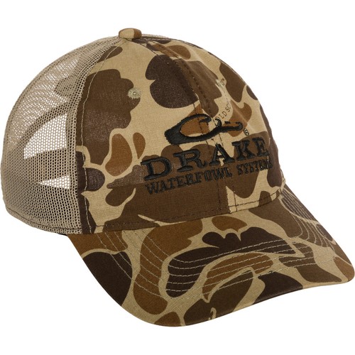 Drake Waterfowl Mesh Back Camo Trucker Cap - Picture 19 of 21