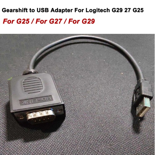 Gearshift to USB Cable Adapter Converter For Logitech G29 27 G25 Modification