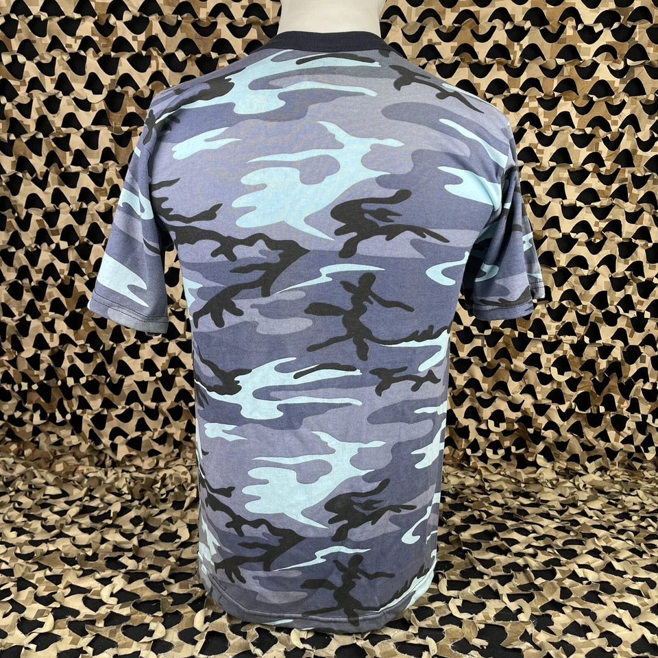 NOVA Camiseta Rothco Manga Curta - Azul Urbano - X-Grande - Imagem 3 de 4