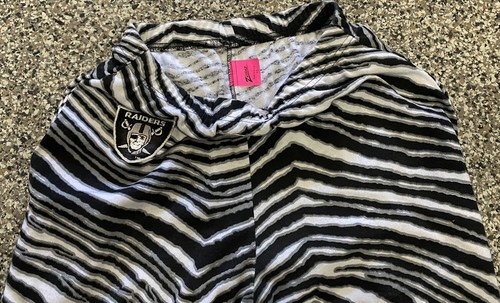 Vintage 90s Zubaz Pink Label Los Angeles LA Raiders XS Pants Ice Cube NWA Easy E - Picture 2 of 4