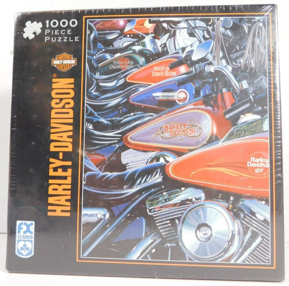 Harley Davidson Thunder Row FX SCHMID Puzzle 1000 Pc 2006