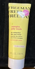 Freeman Energize Jelly Wash off Facial Mask, for Dry Skin, 3 fl oz