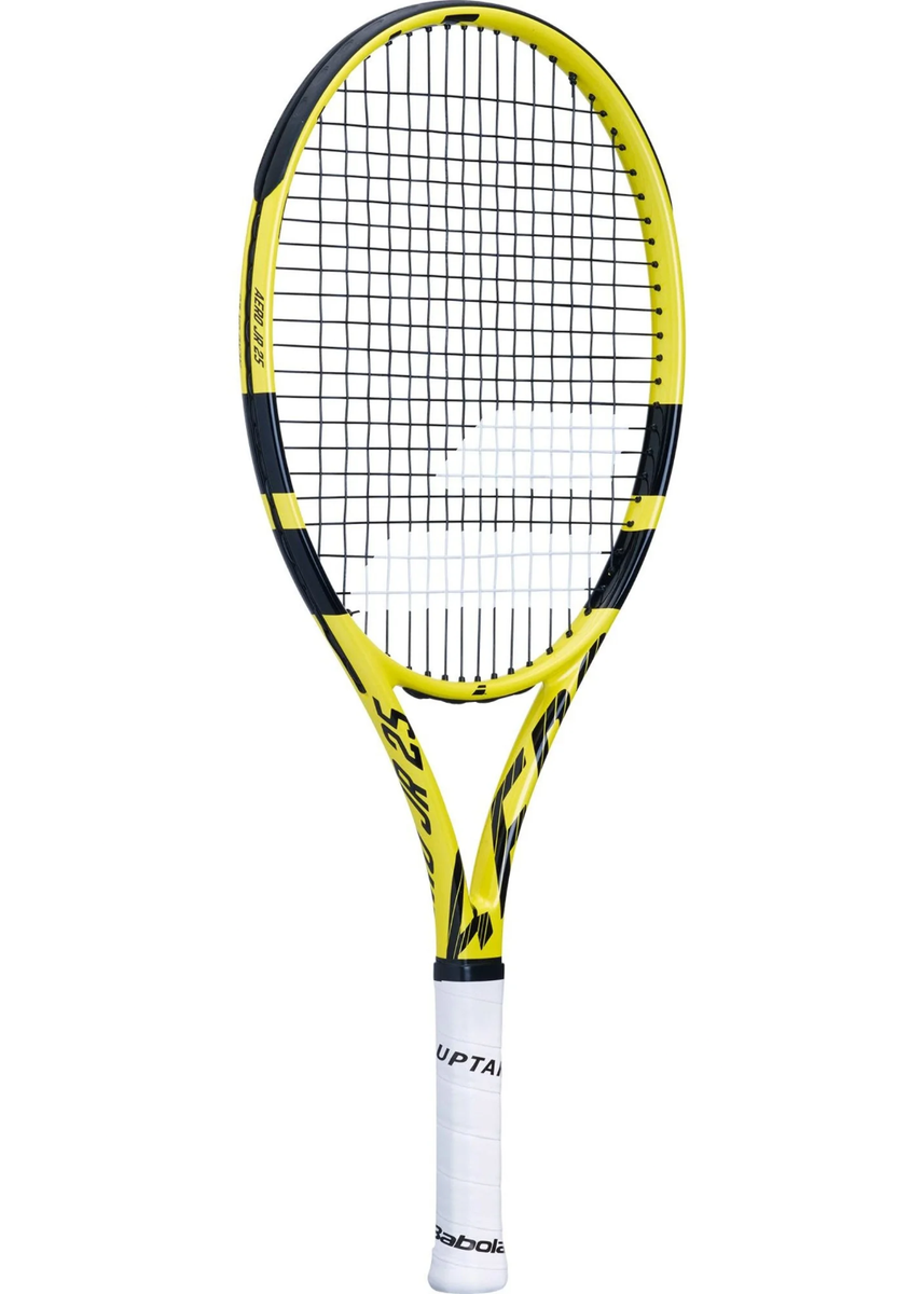 NEW* Babolat Aero Junior 25 Yellow Grip #00 Tennis Racquet NEW* Babolat Aero Junior 25 Yellow Grip #00 Tennis Racquet