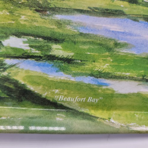 Beaufort Bay Melamine Tray SC Serving Tidbit 13" Beach Shipman Keller Charles - Picture 2 of 6