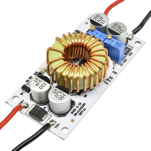 Modulo Alimentatore Convertitore Step-up Boost 250W 6A DC 8,5V-48V a DC 10-50V US - Foto 2 di 9