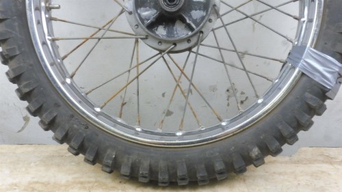 1976 Kawasaki KM100 Enduro K378-2) rear wheel rim 18in - Picture 6 of 12