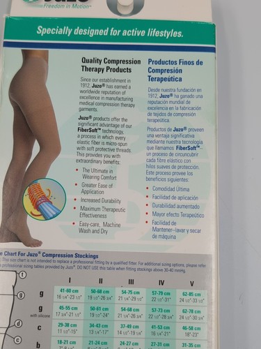 Juzo Soft 2002 Knee High, Closed Toe 30-40mmHg Size: III (Black) - Bild 10 von 14