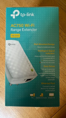 TP-Link RE220 AC750 Wireless Dual Band Wi-Fi Range Extender / Repeater / Booster - Photo 4/8