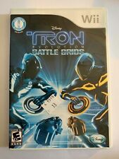 TRON EVOLUTION BATTLE GRIDS - WII - COMPLETE W/ MANUAL - FREE S/H - (B51A)