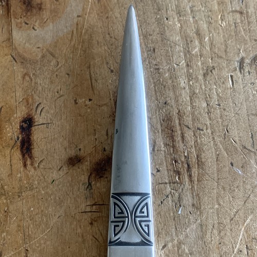 Arthur Salm AS Stainless Steal Japan MCM letter opener 10” - Picture 4 of 12