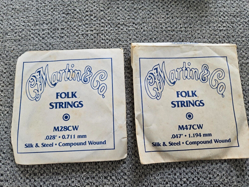 Martin & Co. Silk & Steel Folk Strings M28CW M47CW