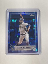 2022 Topps Chrome Update Sapphire Sergio Romo #US322 Seattle Mariners