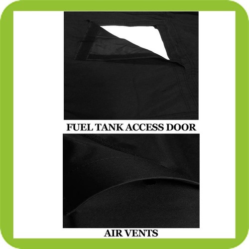 Black Snowmobile Cover fits Models: Arctic Cat ZR 7000 LXR 137 2016 2017 - Picture 2 of 8