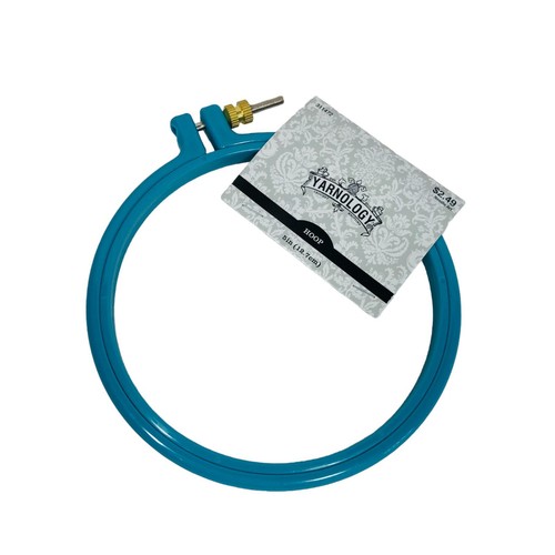 Yarnology Embroidery Hood 5 in in Blue plus Embroidery-Crewel Needles, 1 pkg - Picture 2 of 5