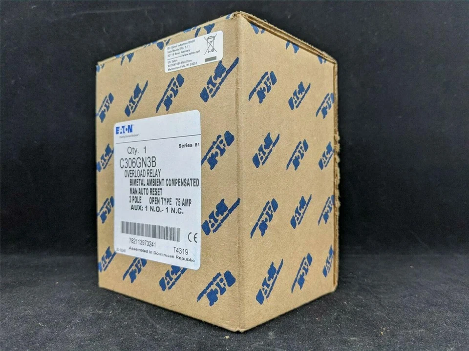 CUTLER HAMMER C306GN3B 600 VAC, Replaces C306GN3, W/Load LUGS, Thermal Overload - Image 2 of 4