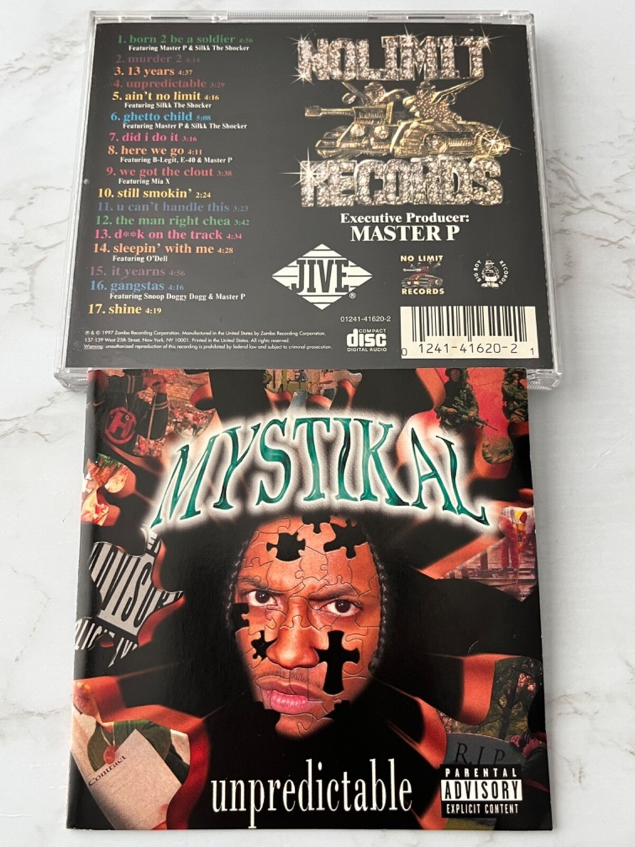Mystikal Unpredictable CD ORIGINAL 1997 Jive 01241-41620-2