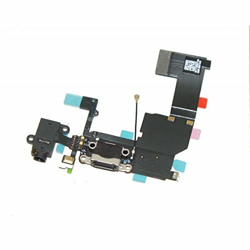 Nappe Dock Connecteur de Charge Jack Micro Antenne Gsm Iphone 5C Noir - Imagen 7 de 14
