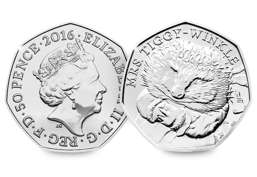 Beatrix Potter 50p Monete Jemima Poddle-Anatra, Peter Rabbit, Scoiattolo Nocciolo - Foto 10 di 57