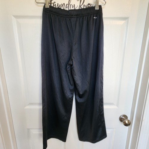Nike Dri Fit Logo Youth Black Loose Fitting Athletic Pants Size XL - Picture 2 of 16