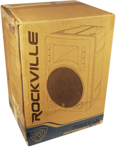 RPG8BT V2 8" Powered 400W DJ PA Speaker Bluetooth/Wireless/Remote/Eq, Black - Picture 8 of 8