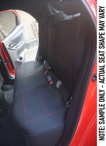 Neoprene Seat Covers for Toyota Landcruiser 200 Series Wagon: 11/2007 to 06/2021 - Picture 10 of 21