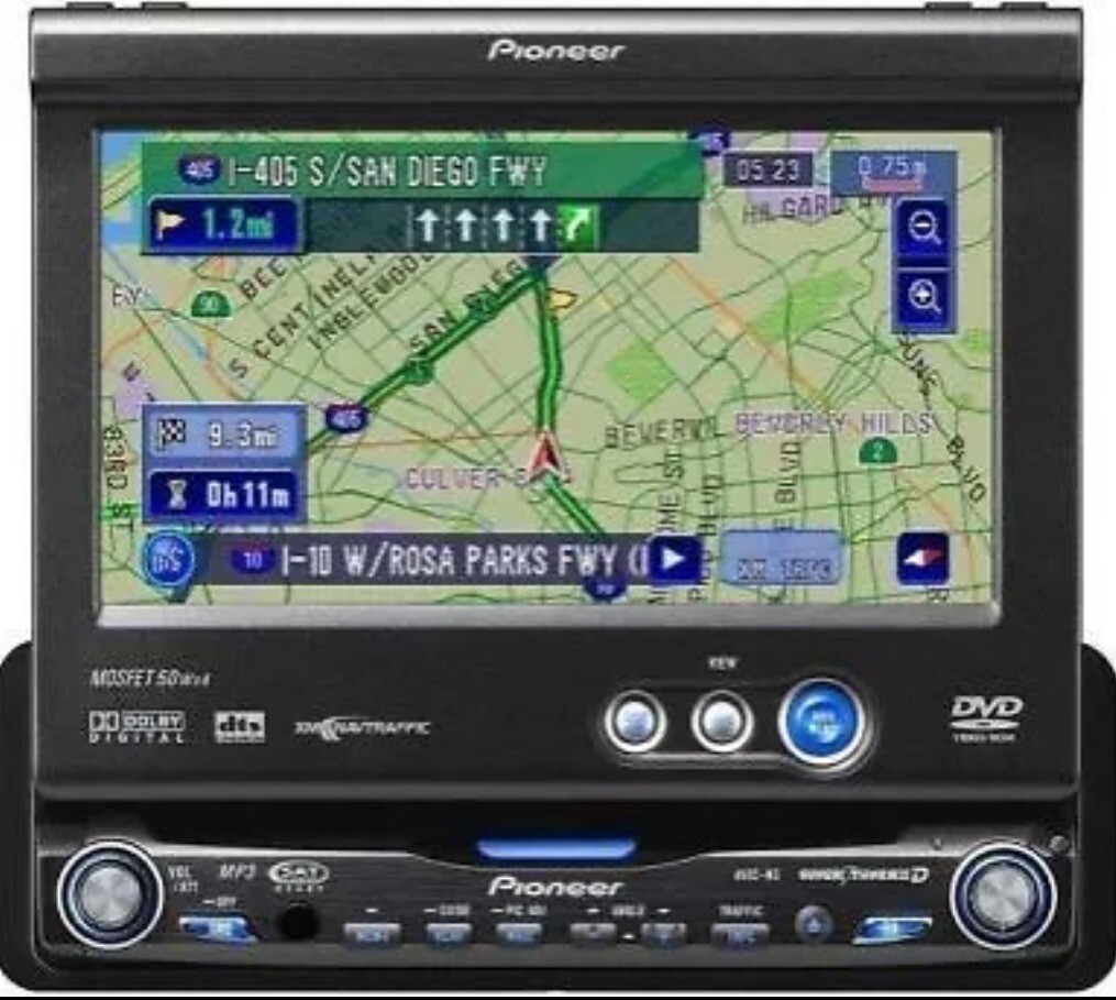 Pioneer AVIC-N2 6.5 inch Car DVD Navigation Multimedia Pioneer AVIC-N2 6.5 inch Car DVD Navigation Multimedia