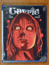 CARRIE 1976 BLU RAY BRAND NEW SEALED SISSY SPACEK JOHN TRAVOLTA 2 COVER VERSIONS