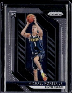 2018 Panini Prizm #32 Michael Porter Jr. Prizms Green NM/M