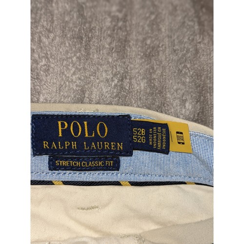 Polo Ralph Lauren Classic Fit Stretch Chino Shorts Beige Men's Size 52 NWOT - Picture 3 of 7