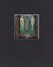 8X10" Matted Print Painting Art Picture: Cynthia von Buhler, Adam and Eve
