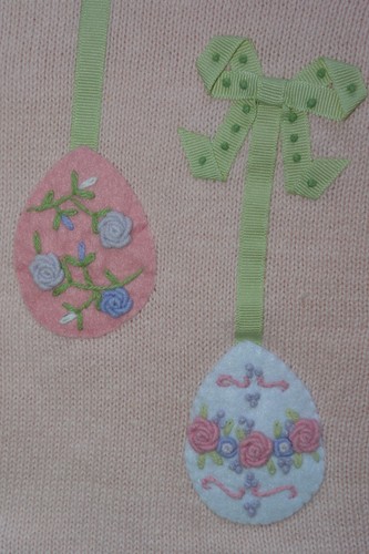 EASTER Dress & Cardigan SET Floral Embroidered PINK Spring Wedding Flower Girl 6 - Picture 10 of 12